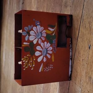 Vintage Ransburg Match Stick Holder